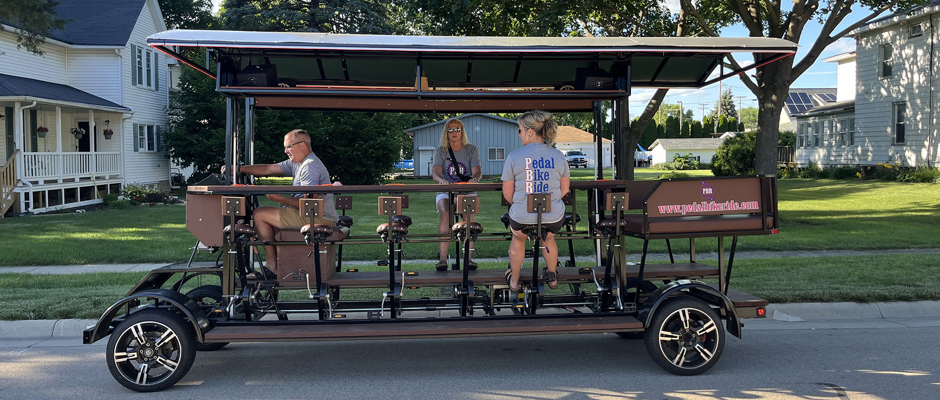 Beer pedal bike on sale